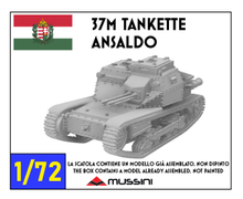 Load image into Gallery viewer, 37M Ansaldo - Scala 1/72