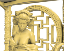 Load image into Gallery viewer, Geisha al tempio / Geisha at the temple