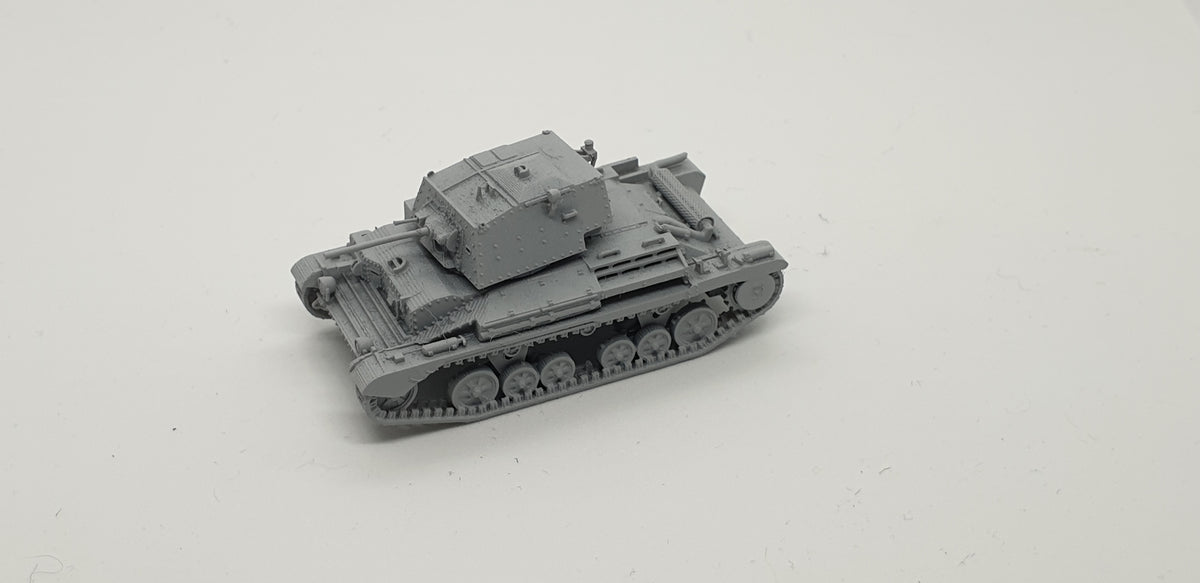 Cruiser Tank Mark II A10 1:100 - 15-mm-Wargaming-Bausatz aus Resin (2 Stück)