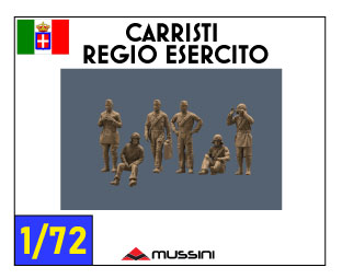 Carristi Regio Esercito - scala 1/72
