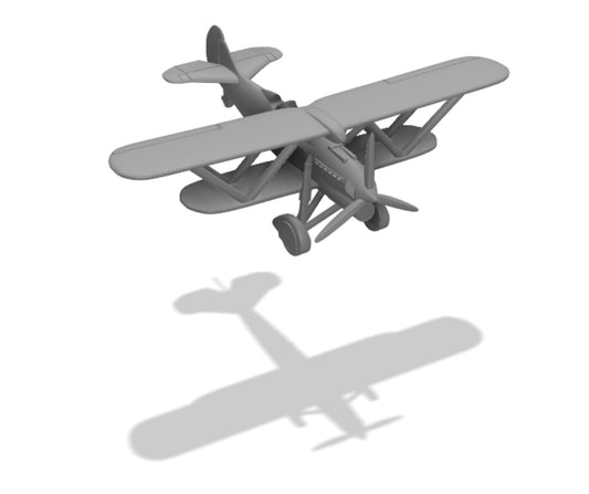Fiat CR.32 Freccia 1:200 - Flugzeug-Bausatz aus Resin (2 Stück)