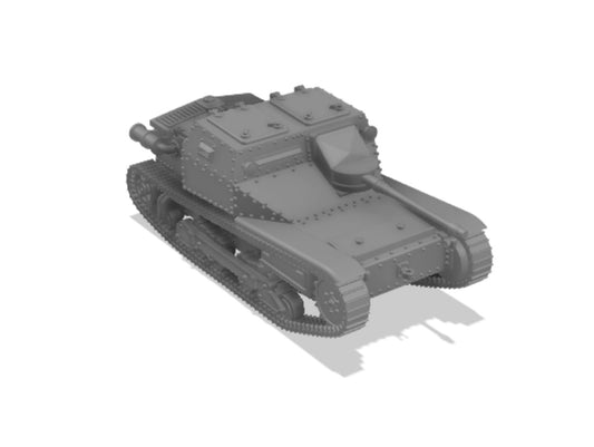 Carro Veloce L3/35 Solothurn 1/100 - Kit wargame 15 mm en résine (4 pièces)