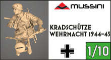 Carica l'immagine nel visualizzatore di Gallery, Kradschütze - Wehrmacht 1944-45 - Busto scala 1/10