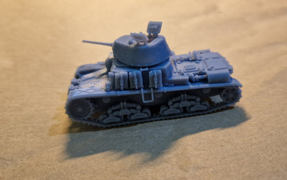Fiat-Ansaldo M15/42 1:72 - Resin-Bausatz eines italienischen Panzers aus dem 3D-Drucker