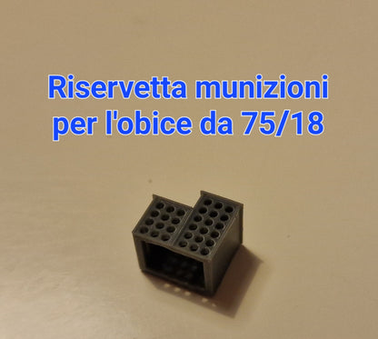 Semovente M40 da 75/18 1/72 - Maquette italienne résine 3D