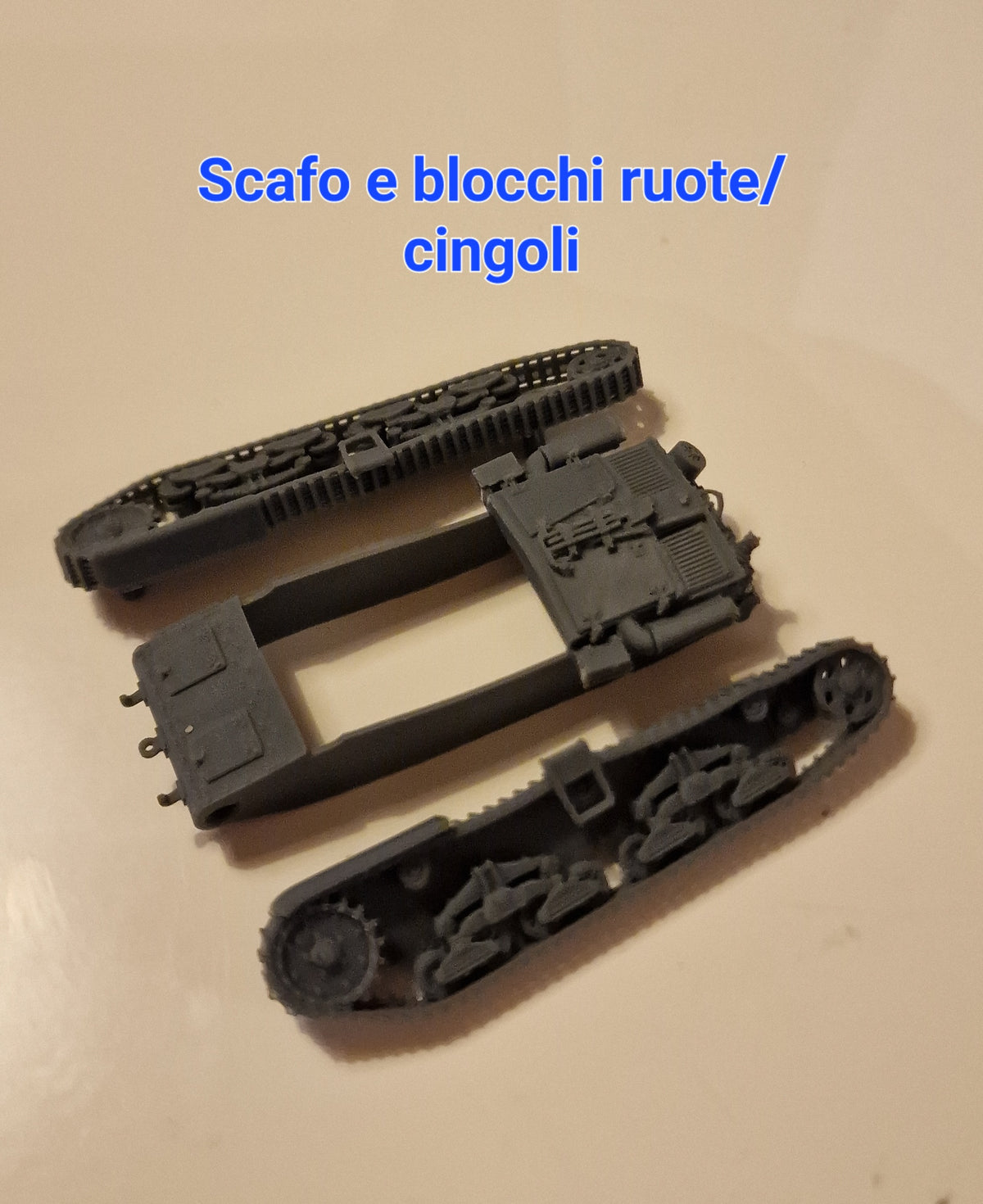 Semovente M40 da 75/18 1/72 - Maquette italienne résine 3D