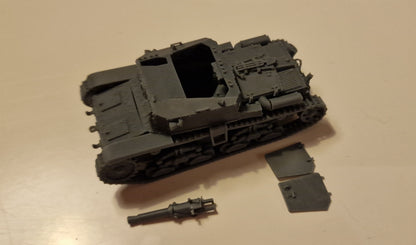 Semovente M40 da 75/18 1/72 - Maquette italienne résine 3D