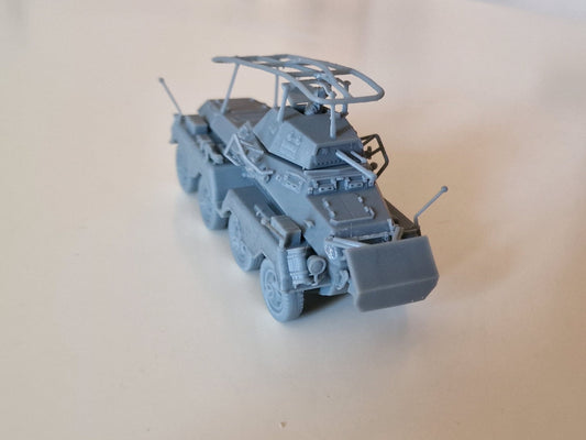 Sd.Kfz. 232 Achtrad 1:72 - Resin-Bausatz eines Panzerspähwagens aus dem 3D-Drucker