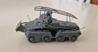 Sd.Kfz. 232 Achtrad 1/72 - Maquette automitrailleuse résine 3D