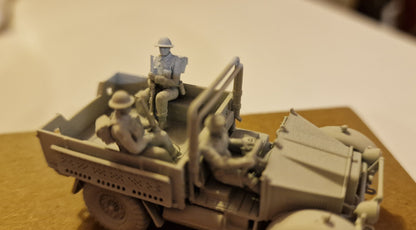 CS8 Morris 1/72 - Maquette de camion britannique en résine impression 3D