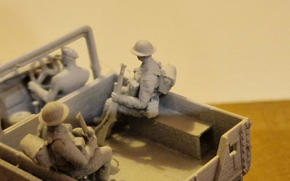 CS8 Morris 1/72 - Maquette de camion britannique en résine impression 3D