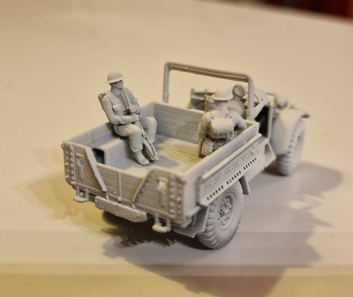 CS8 Morris 1/72 - Maquette de camion britannique en résine impression 3D