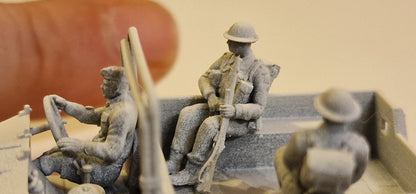 CS8 Morris 1/72 - Maquette de camion britannique en résine impression 3D
