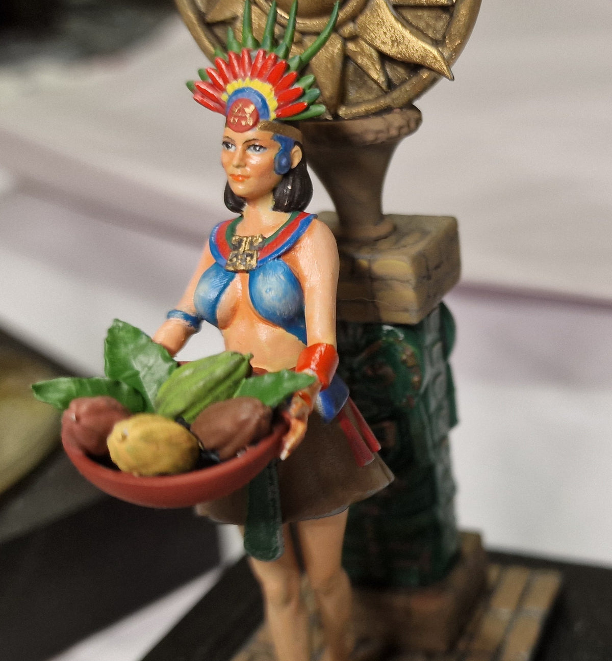 Die Opfergabe an die Götter - 75-mm-Resinfigur zum Zusammenbauen und Bemalen