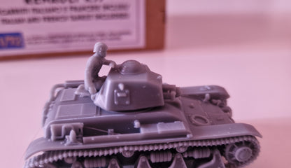 Renault R35 1/72 - Maquette char français résine 3D