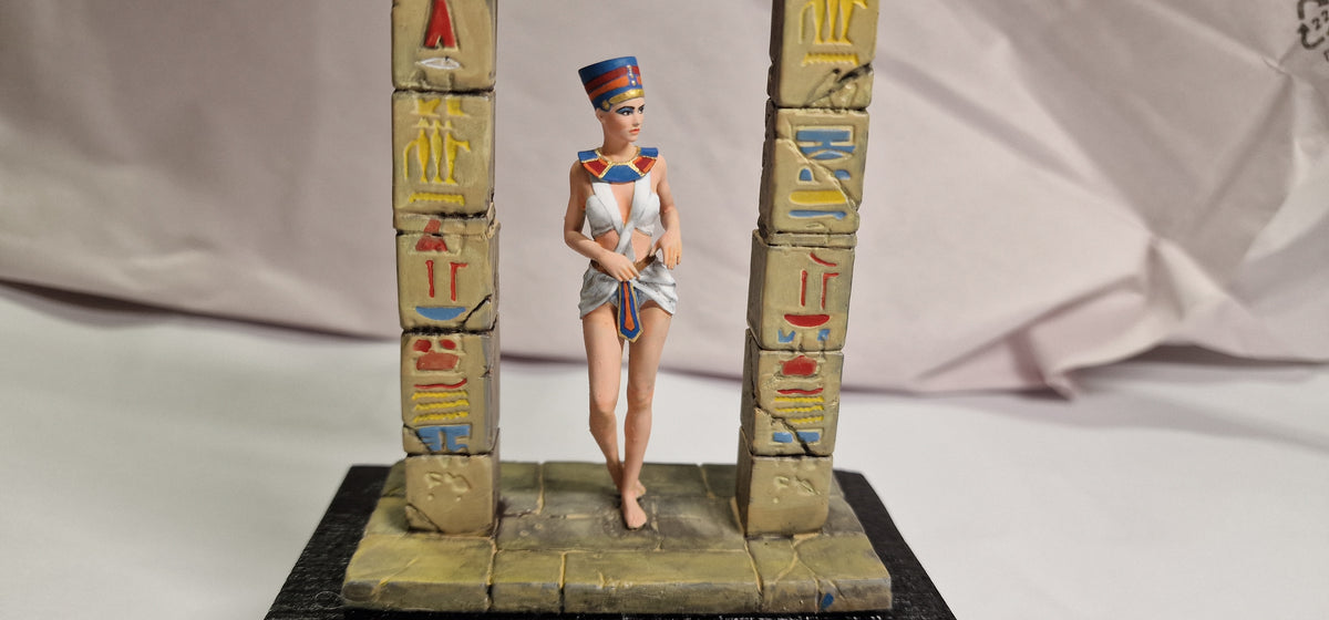 Ägyptische Prinzessin - Sammlerfigur aus Resin zum Zusammenbauen und Bemalen