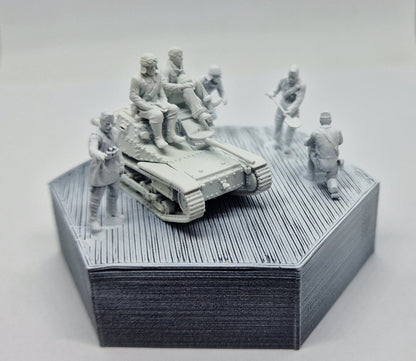 Panzerbesatzungen Regio Esercito Set 2 1:72 - Figurenset aus Resin im 3D-Druck
