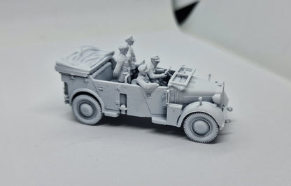 Horch 901 1:72 - Resin-Bausatz deutsches Fahrzeug aus dem 3D-Drucker