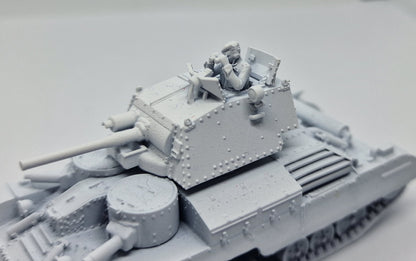 Cruiser Tank Mark I A9 1:72 - Britischer Resin-Bausatz aus dem 3D-Drucker