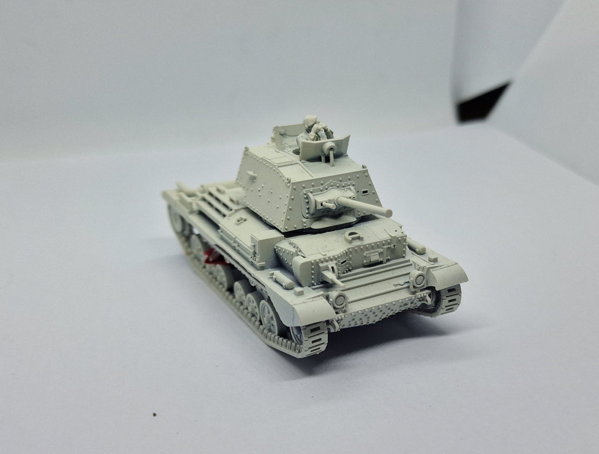 Cruiser Tank Mark II A10 1:72 - Britischer Resin-Bausatz aus dem 3D-Drucker