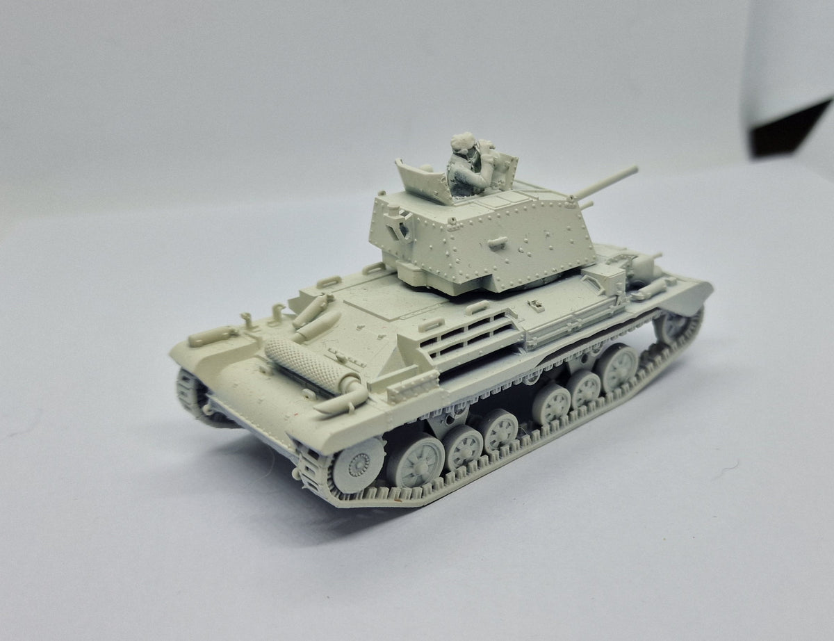 Cruiser Tank Mark II A10 1:72 - Britischer Resin-Bausatz aus dem 3D-Drucker