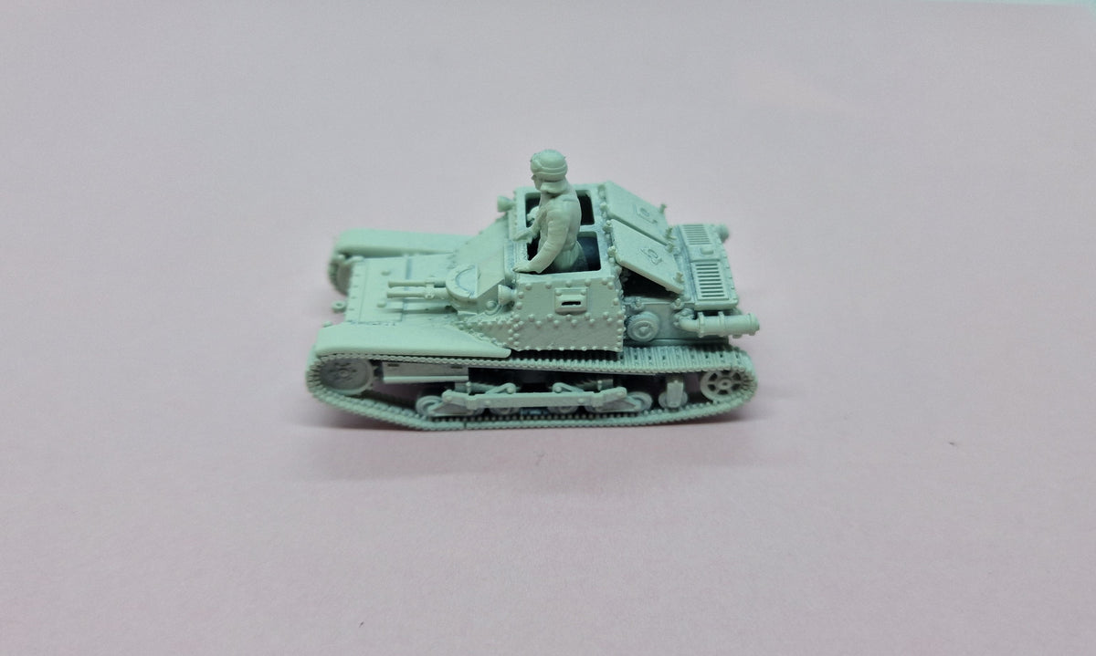 Carro Veloce L3/35 avec équipage 1/72 - Maquette en résine imprimée en 3D