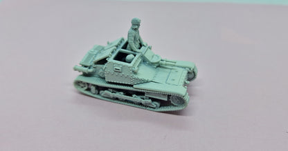 Carro Veloce L3/35 avec équipage 1/72 - Maquette en résine imprimée en 3D