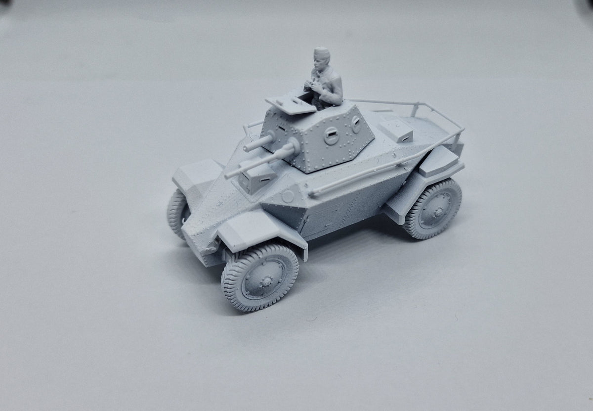 39M Csaba 1:72 - Resin-Bausatz eines ungarischen Panzerspähwagens aus dem 3D-Drucker