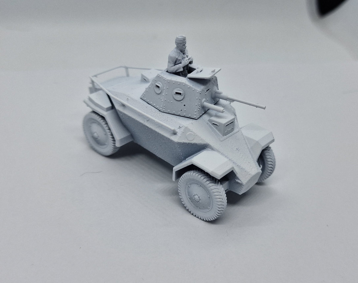 39M Csaba 1:72 - Resin-Bausatz eines ungarischen Panzerspähwagens aus dem 3D-Drucker