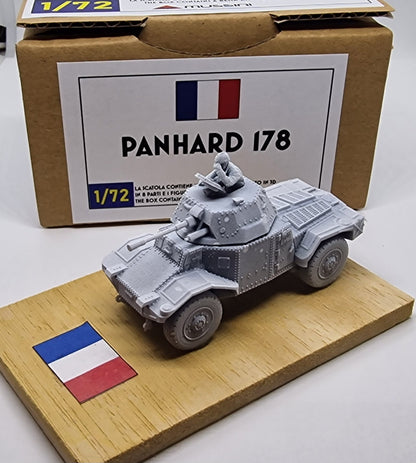 Panhard 178 1:72 - Französischer Panzerspähwagen, Resin-Bausatz aus dem 3D-Drucker