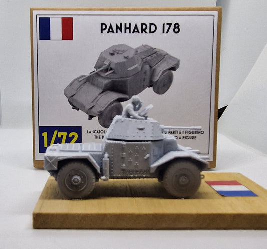 Panhard 178 1:72 - Französischer Panzerspähwagen, Resin-Bausatz aus dem 3D-Drucker