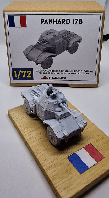 Panhard 178 1:72 - Französischer Panzerspähwagen, Resin-Bausatz aus dem 3D-Drucker