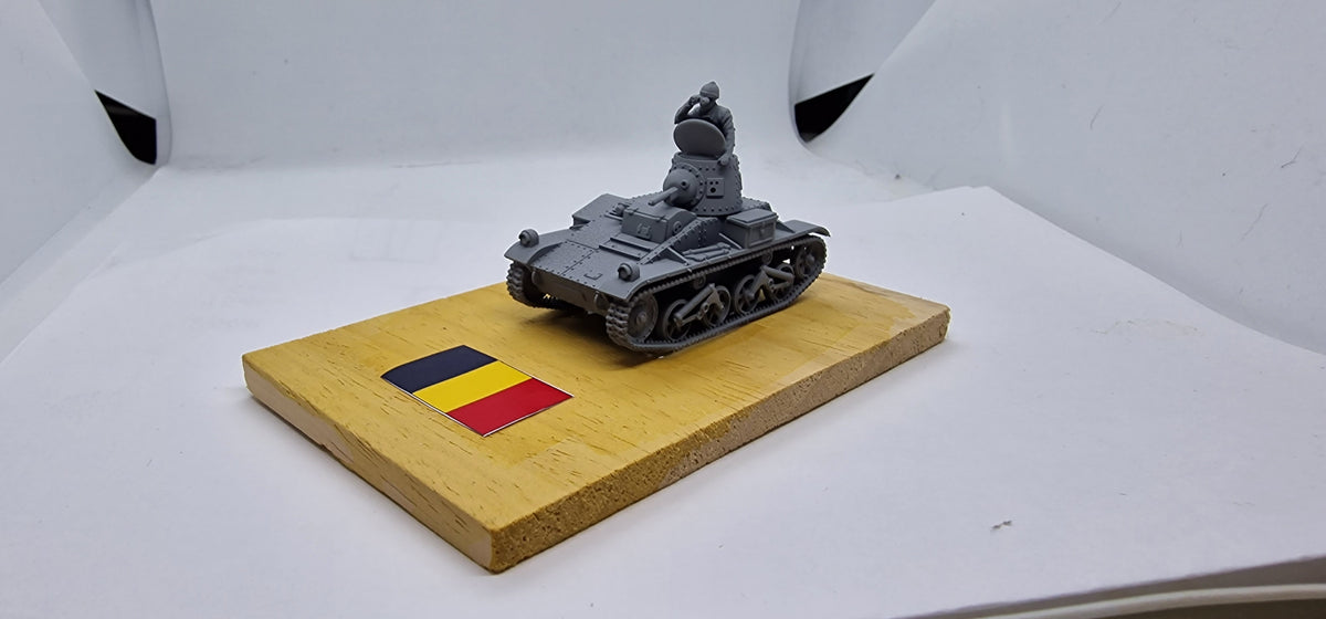 Vickers T-15 1/72 - Maquette de char léger en résine impression 3D