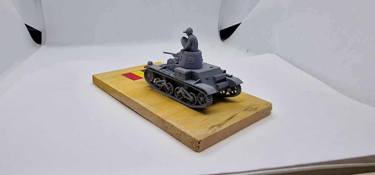 Vickers T-15 1/72 - Maquette de char léger en résine impression 3D