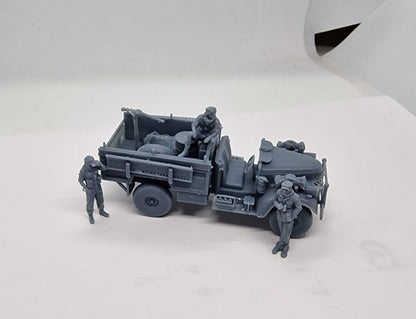 Chevrolet CW 30 LRDG 1:72 - Britischer Resin-Bausatz aus dem 3D-Drucker