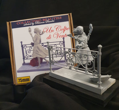 Ein Windstoß - 75-mm-Figur aus Resin zum Zusammenbauen und Bemalen