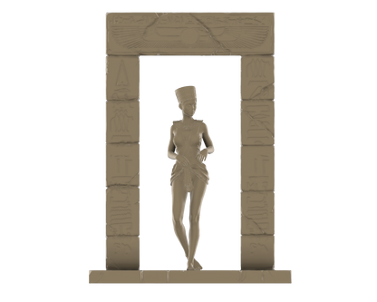 Ägyptische Prinzessin - Sammlerfigur aus Resin zum Zusammenbauen und Bemalen