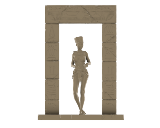 Ägyptische Prinzessin - Sammlerfigur aus Resin zum Zusammenbauen und Bemalen