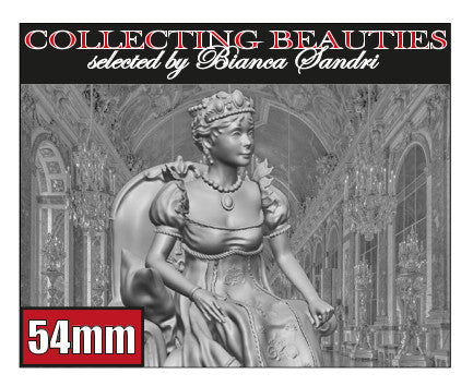 Joséphine Beauharnais - 54-mm-Resin-Figur zum Zusammenbauen und Bemalen