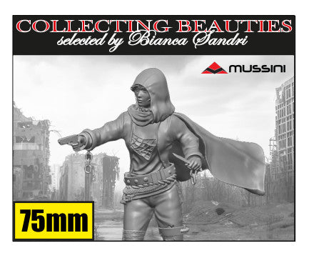 The Fugitive - 75mm resin figure kit to assemble and paint