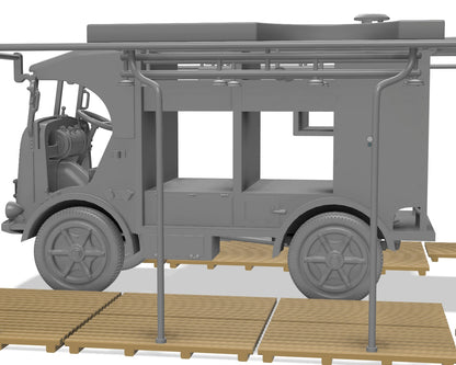 Autocarretta Fiat SPA CL39 Autobagno