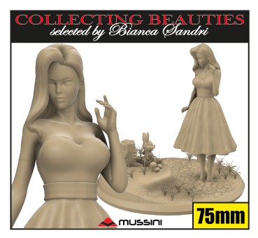 Jessica and the Rabbit - 75-mm-Resin-Figur zum Zusammenbauen und Bemalen