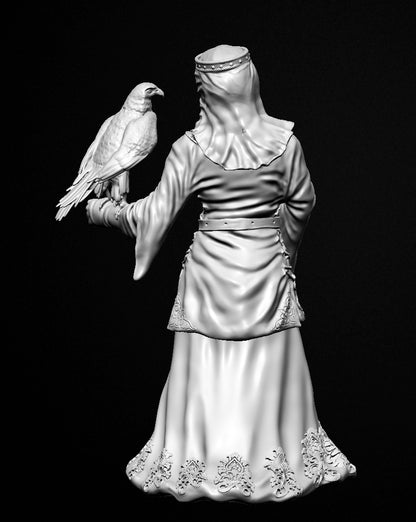 Mathilde von Canossa - 75-mm-Resinfigur zum Zusammenbauen und Bemalen