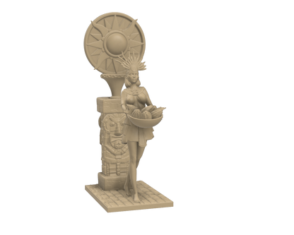 Die Opfergabe an die Götter - 75-mm-Resinfigur zum Zusammenbauen und Bemalen