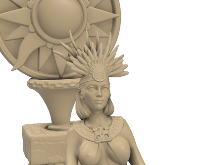 Die Opfergabe an die Götter - 75-mm-Resinfigur zum Zusammenbauen und Bemalen