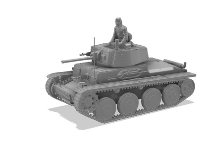 Panzerkampfwagen 38(t) 1:72 - Resin-Bausatz aus dem 3D-Drucker