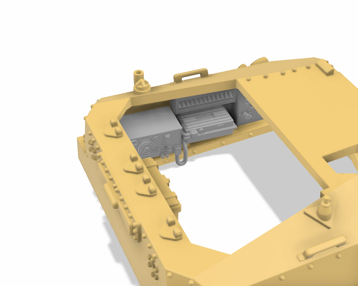 Semovente M40 da 75/18 1/72 - Maquette italienne résine 3D