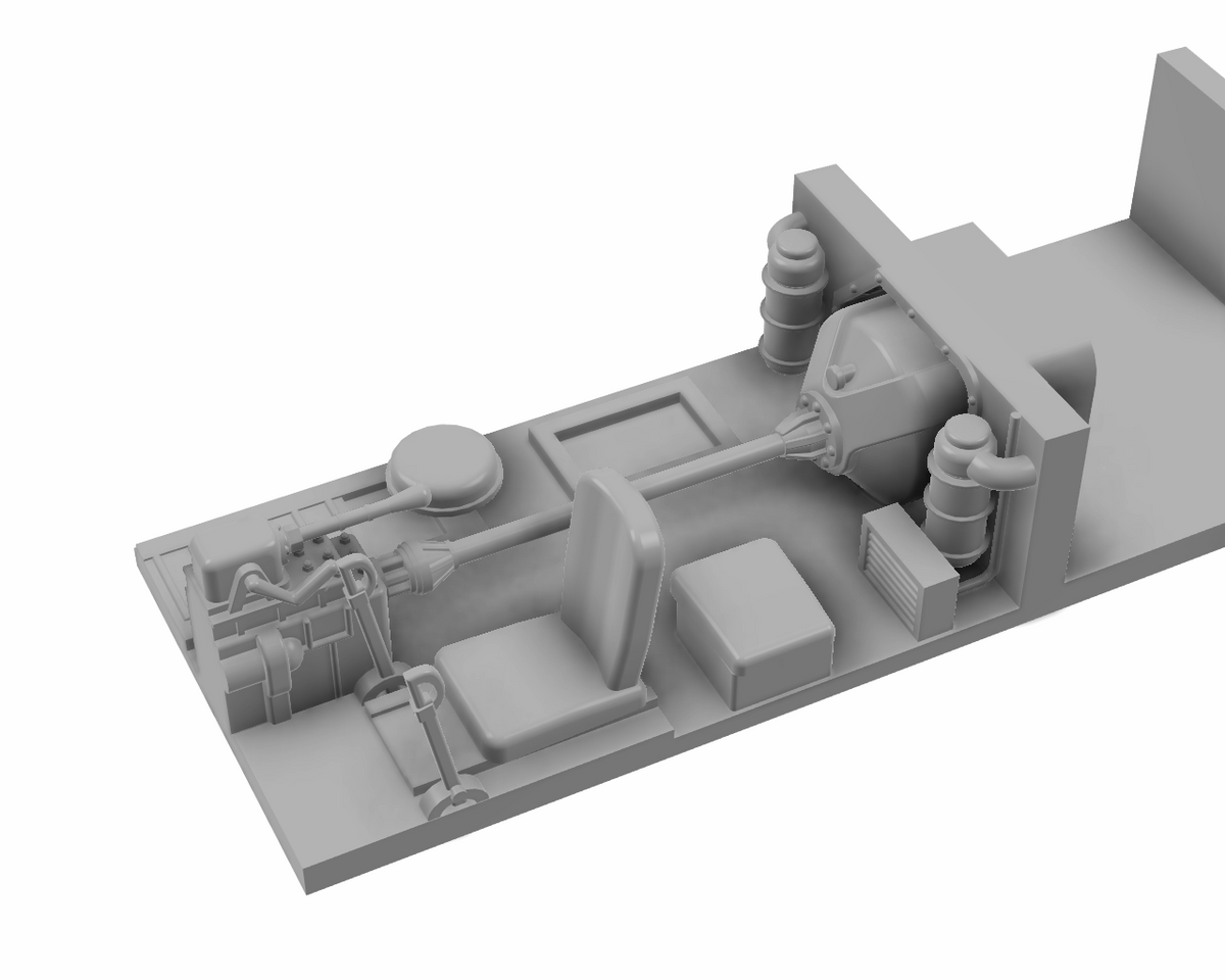 Semovente M40 da 75/18 1/72 - Maquette italienne résine 3D