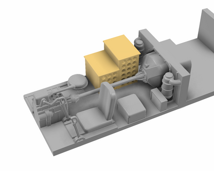 Semovente M40 da 75/18 1/72 - Maquette italienne résine 3D