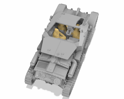 Semovente M40 da 75/18 1/72 - Maquette italienne résine 3D